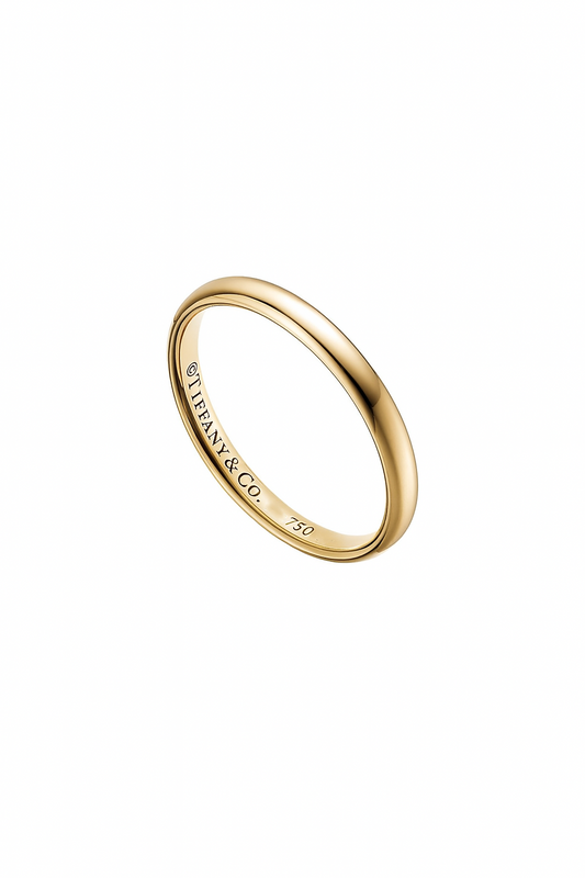 Yellow Gold Band Tiffany & Co, 18k - Resale