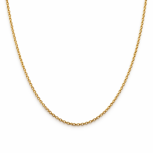 Yellow Gold Cable Chain, 18k, 10.48gr