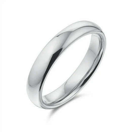 Sterling silver Half Dome Ring, 925, Size 6