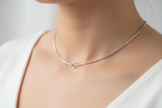 Sterling Silver Box Chain 925 16 inches 240881