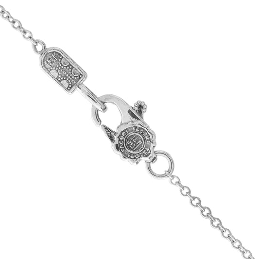 White Gold Tacori Reverse Crescent Circle of Life Diamond Necklace. 18k, TDW: 0.12ct- Resale