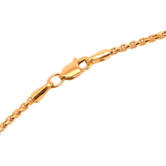 Yellow Gold Box Chain, 18k, 4.26 gr, 20 Inches
