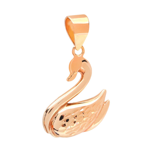 Yellow Gold Swan Pendant,18k, 1.7gr