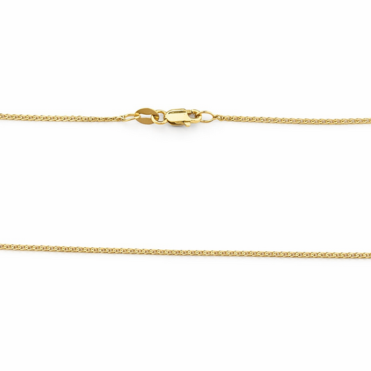 14k Yellow Gold twisted chain