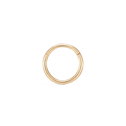 Yellow Gold Click In Connector, 14k