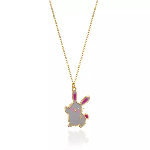 Yellow Gold Rabbit Pendent, 18k, 0.93gr