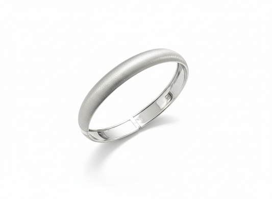 White Gold Matt Bangel, 18k, 6.65gr