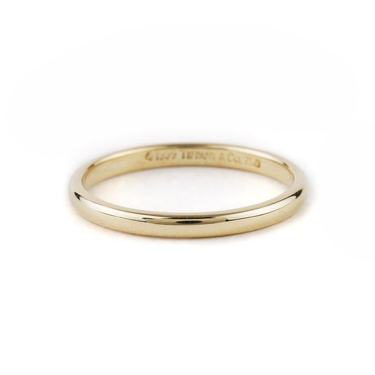Yellow Gold Band Tiffany & Co, 18k - Resale
