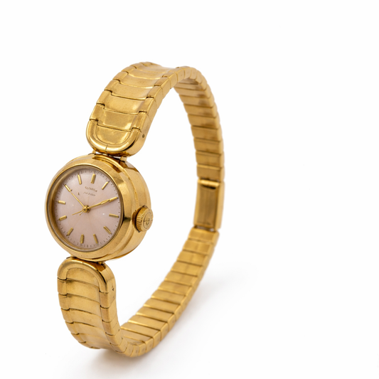 Eterna -Matic " Golden Heart" Gold watch, 18k, Pre- Own Vintage