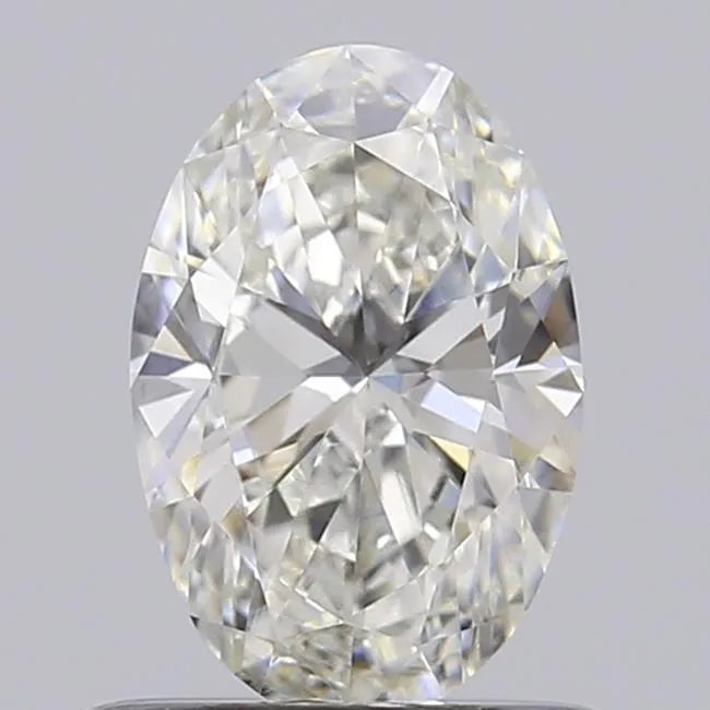0.65ct Oval Lab Grown Diamond (Colour G, Clarity VVS2, IGI Certified)