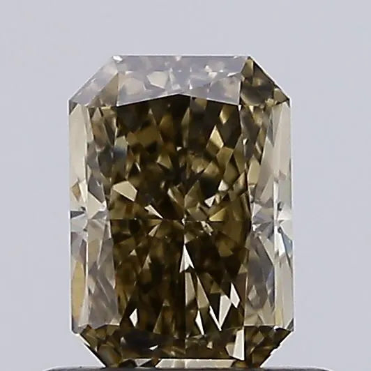 0.67ct Radiant Lab Grown Diamond (Colour Fancy Light Yellowish Gray, Clarity VVS2, IGI Certified)
