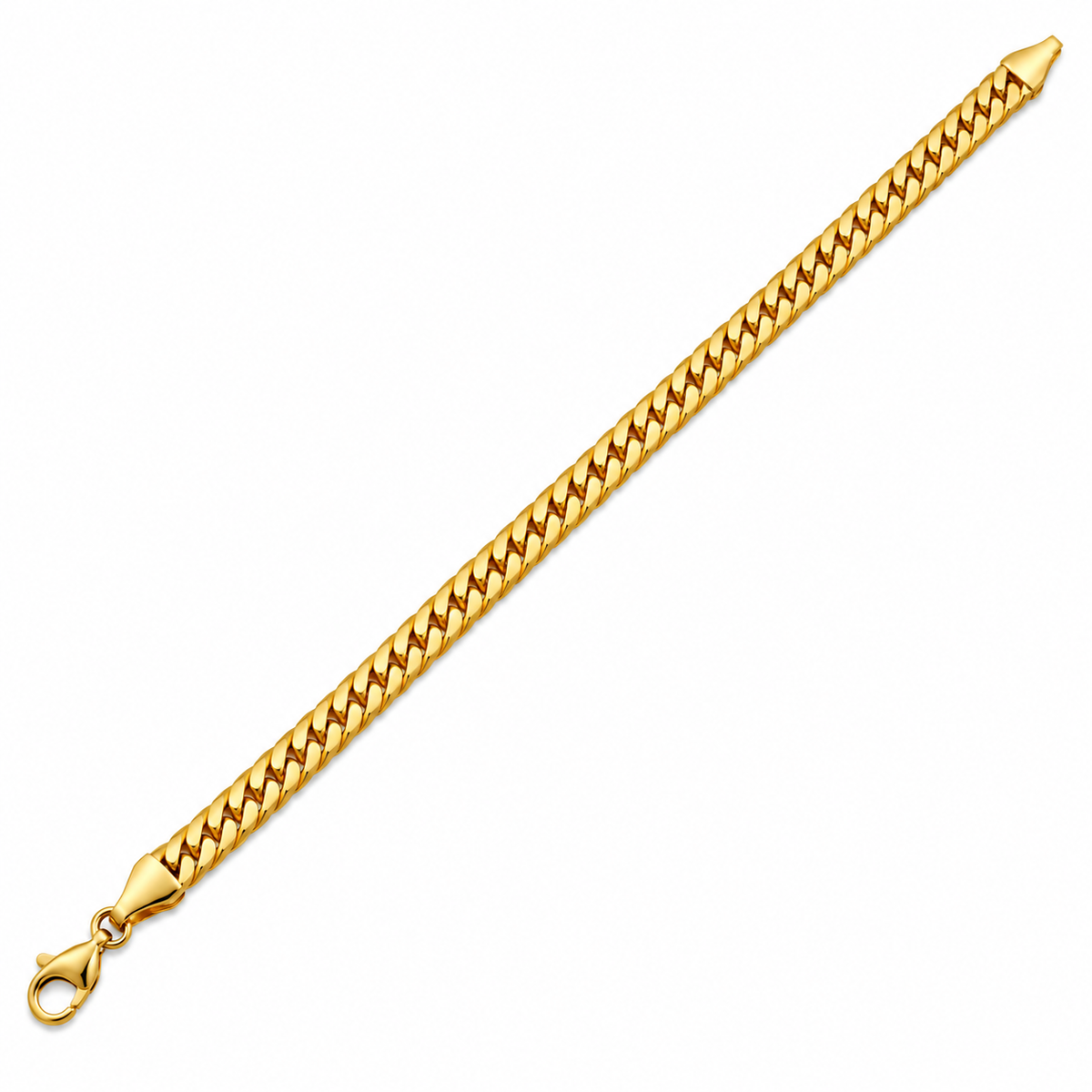 18K Yellow Gold Curb Link Bracelet