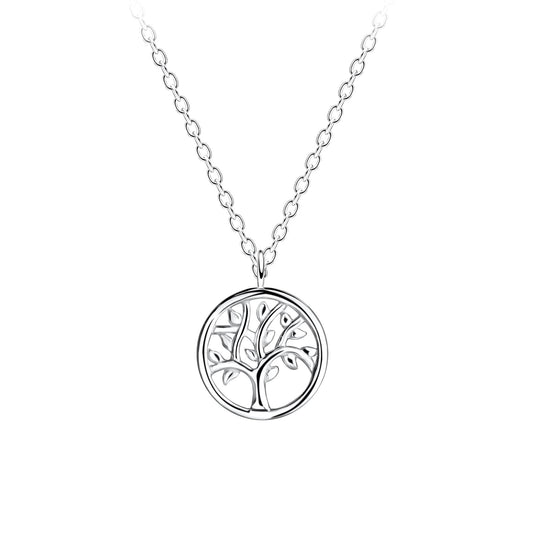 Silver Tree Of Life Necklace