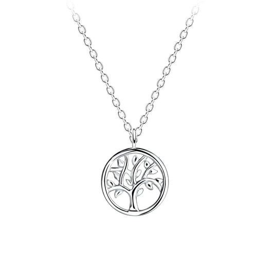Silver Tree Of Life Necklace
