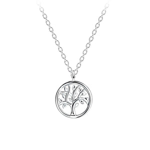 Silver Tree Of Life Necklace