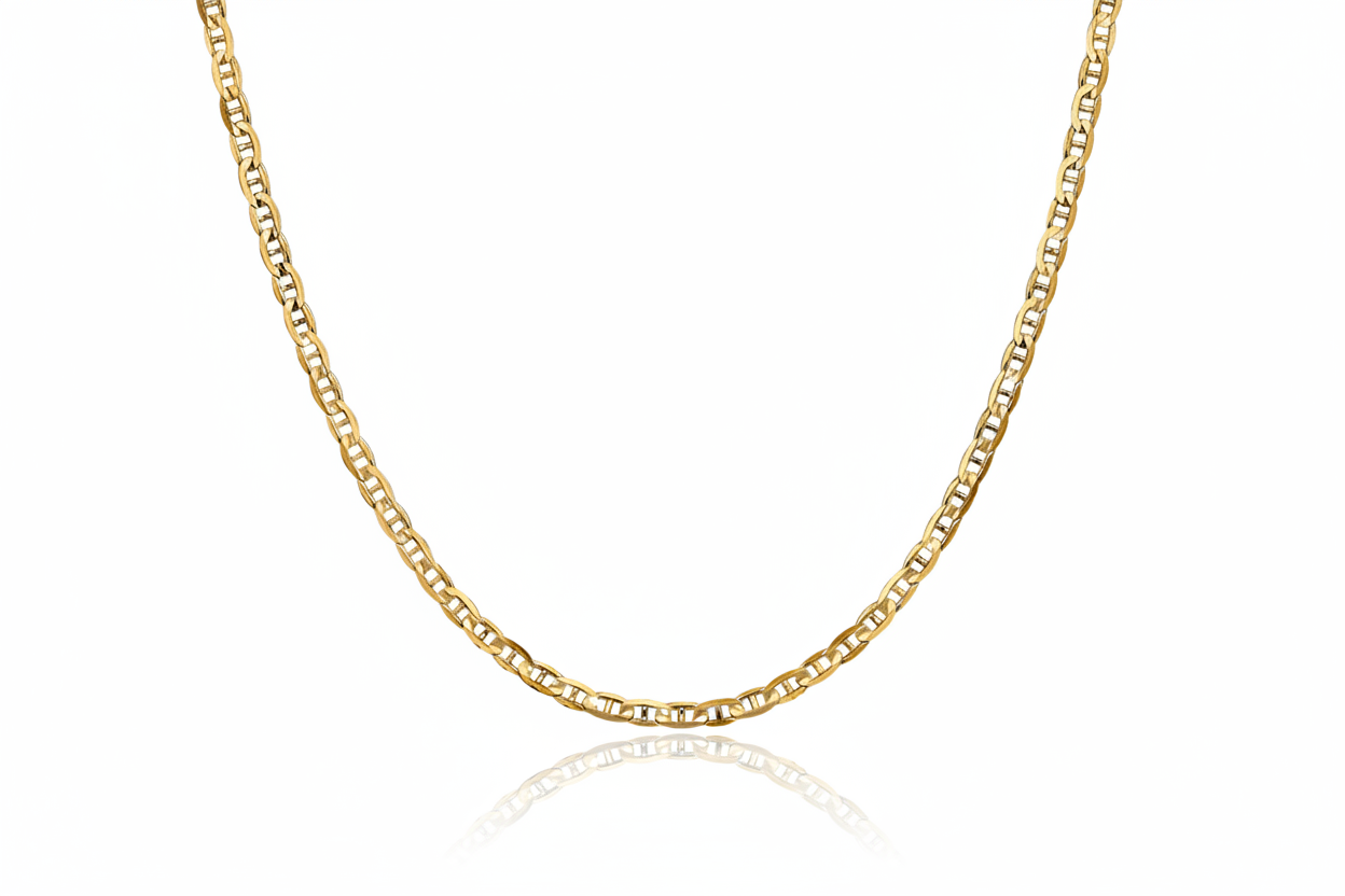 Yellow Gold Mariner Link Chain, 18k, 14.52gr