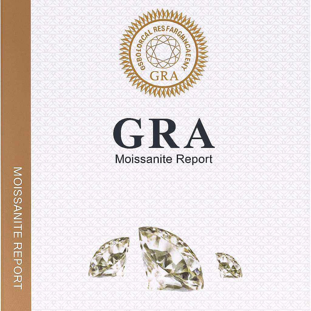 Certified GRA 925 Sterling Silver Rhodium Plated Moissanite Four Leaf Clover 9.6mm x 15mm Pendant