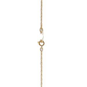 14K Yellow Gold Marquise Shaped Ruby and Diamond Cluster Necklace