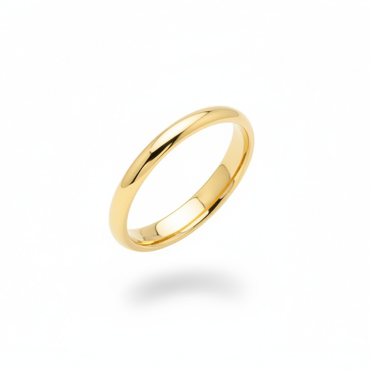 10K Thin Yellow Gold Band 1.8mm