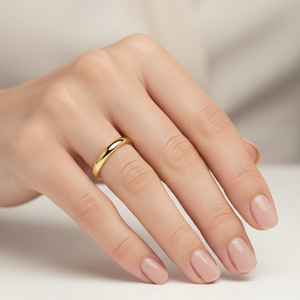 18K Yellow Gold Comfort Band - 2.4mm
