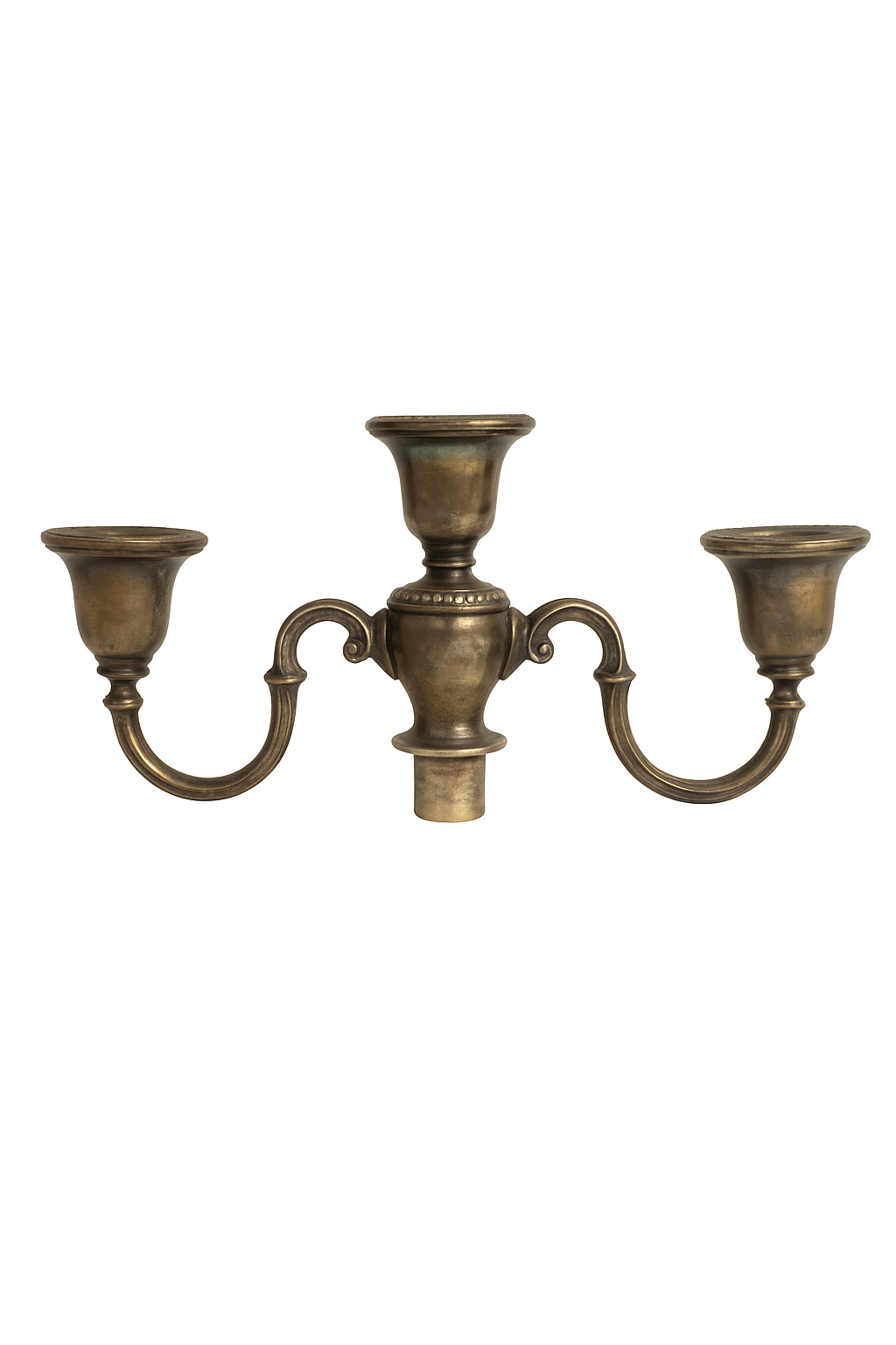 Antique Birks Sterling Silver 3-Arm Candelabra