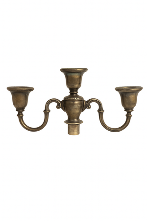 Antique Birks Sterling Silver 3-Arm Candelabra