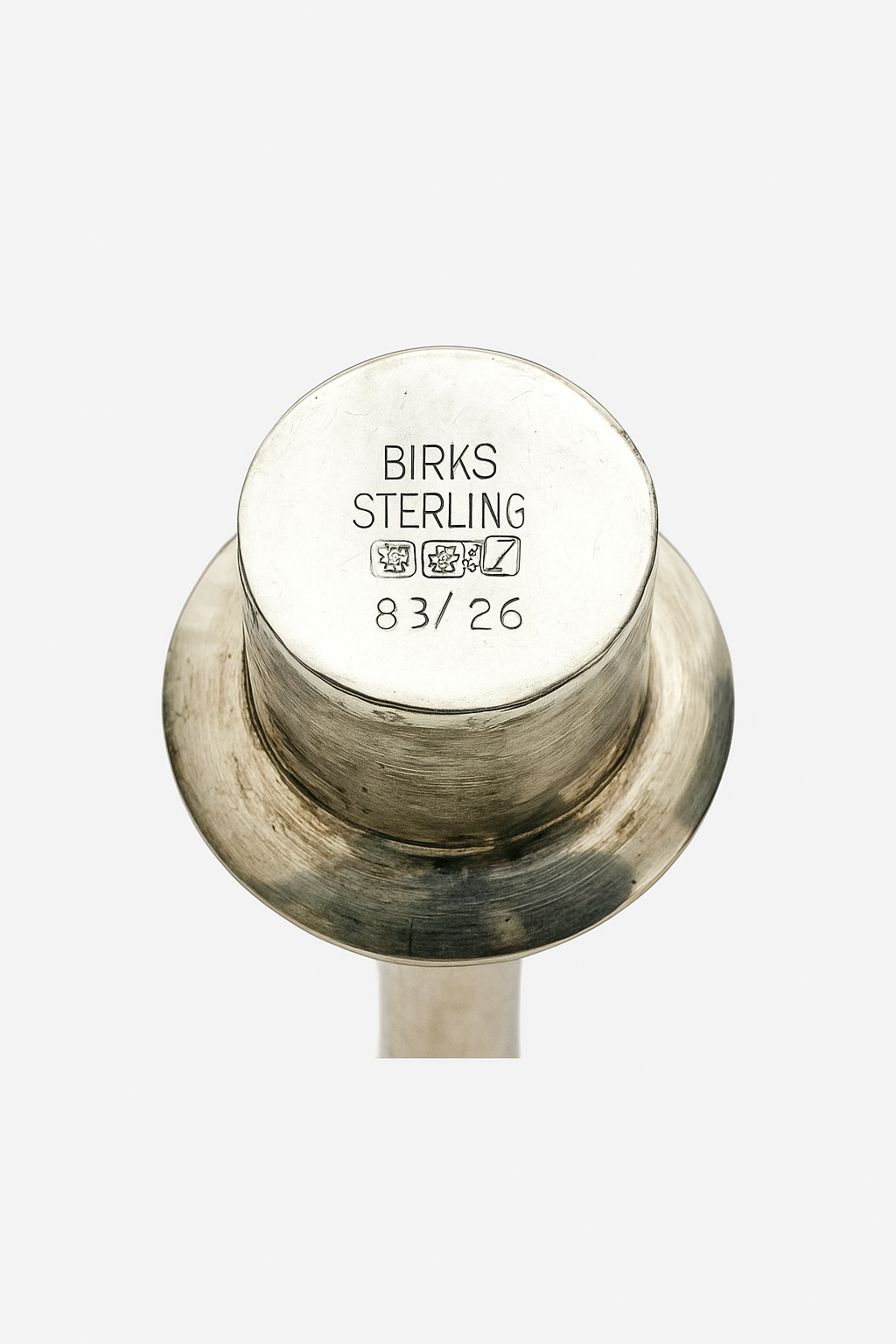 Antique Birks Sterling Silver 3-Arm Candelabra