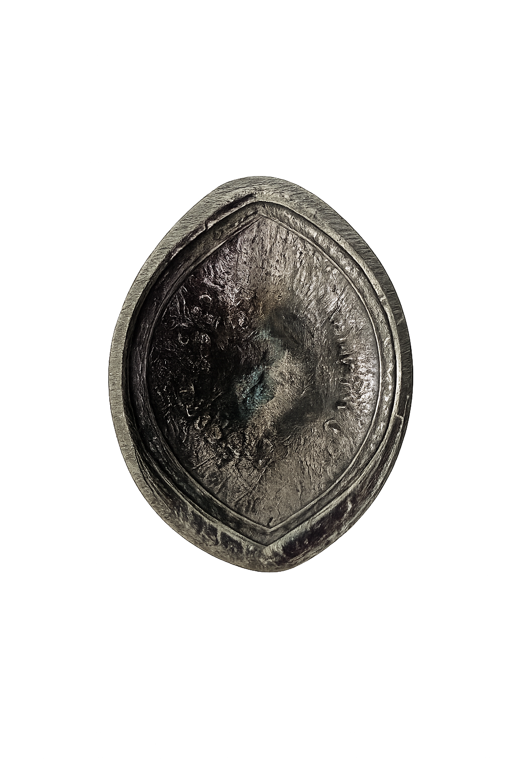 Antique Lead EP Silverplate Salt or Pepper Shaker