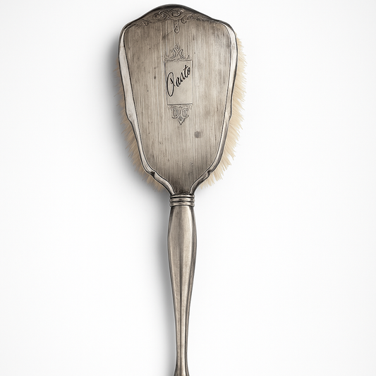 Antique Birks Sterling Silver Hairbrush