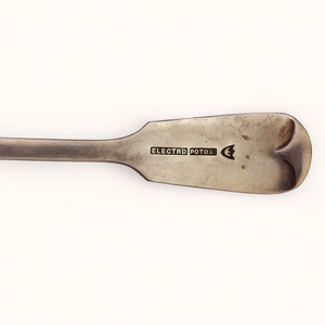 Antique Electro Potosí Silverplate Fiddle-Pattern Spoon