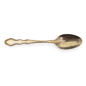 Antique Nobility Plate Silverplate Teaspoon – Floral Mid – Century Pattern