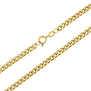 Yellow Gold Curb Chain, 18k, 9.17gr
