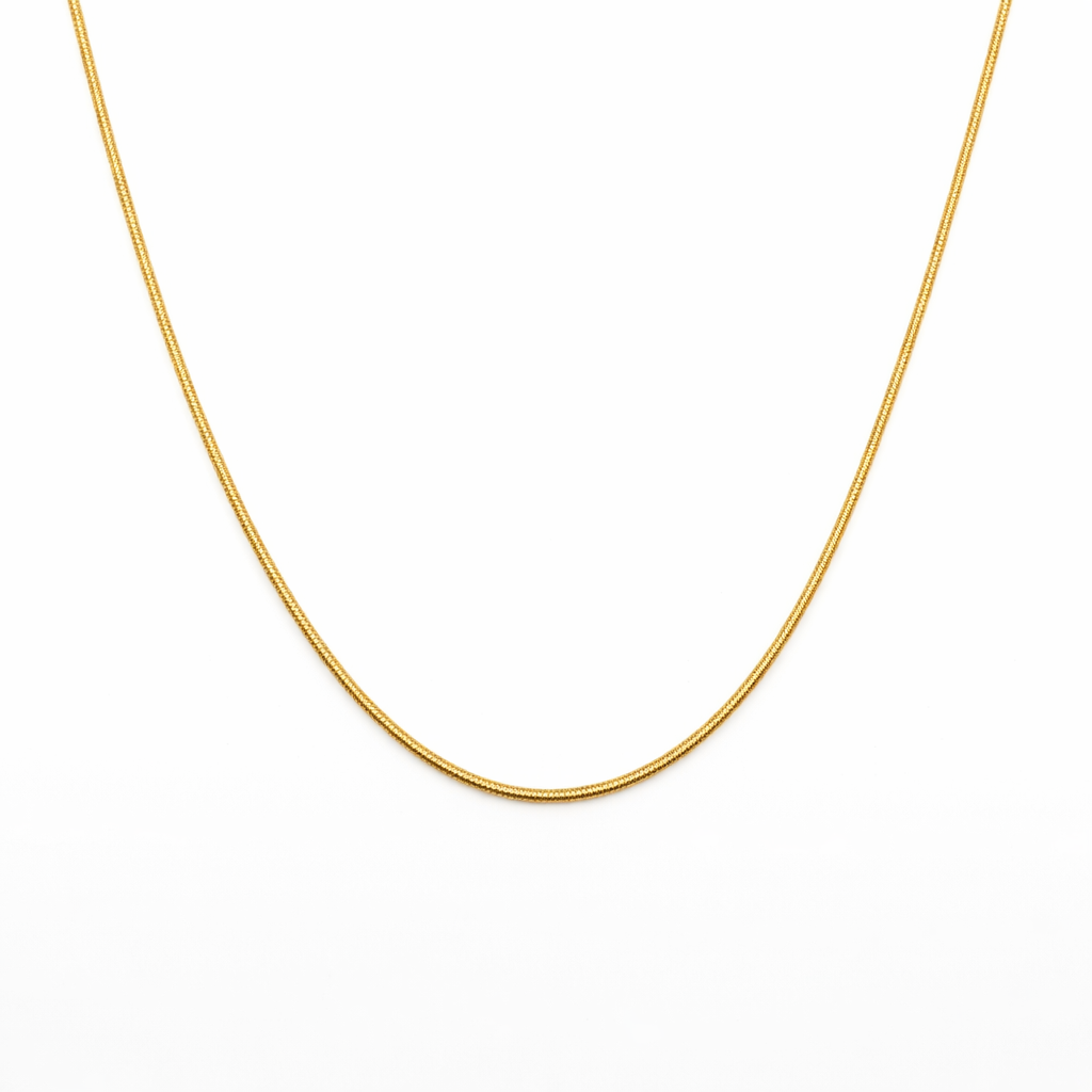 Yellow Gold Snake Chain 18k 4gr 16 inch