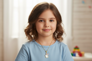 18K Yellow Gold Rabbit Pendent