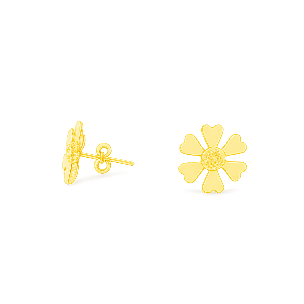 Yellow Gold Marni "Flower Pop" Earring, 18k, 1.71gr