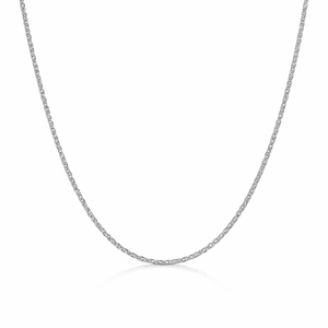 18K White Gold Wheat Style Chain 5.3 gr 20"