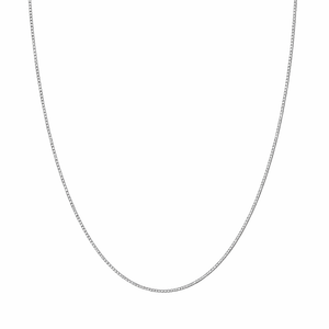 White Gold Box Chain 10k 16inch