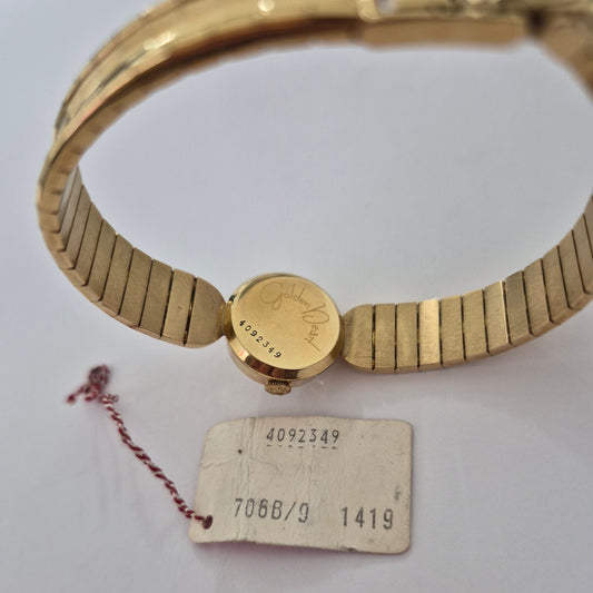 Eterna -Matic " Golden Heart" Gold watch, 18k, Pre- Own Vintage