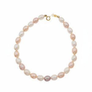 Multicolor Fresh water Pearl Bracelet, 7 1/2 Inches