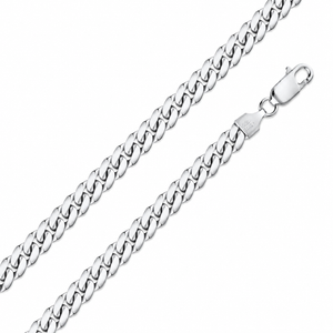 925 Sterling Silver Miami Cuban Chain Necklace