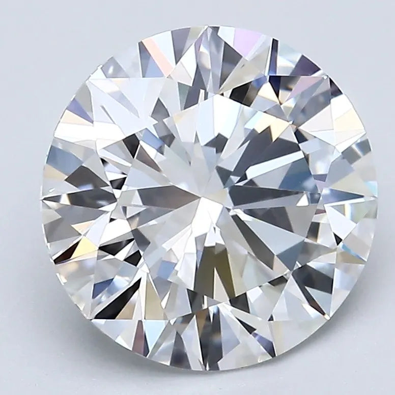 3.68ct Round Natural Diamond (Colour E, Clarity VVS2, Cut EX, GIA Certified)