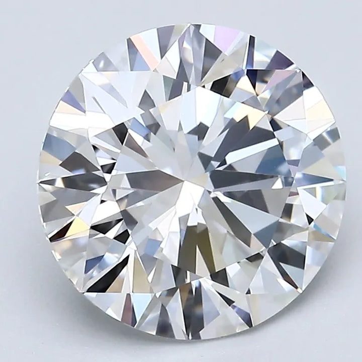 3.68ct Round Natural Diamond (Colour E, Clarity VVS2, Cut EX, GIA Certified)