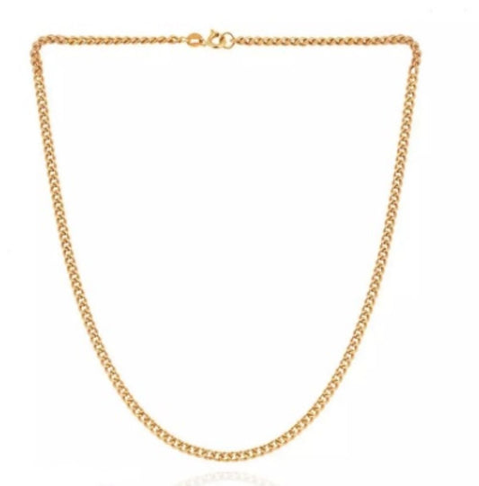 Yellow Gold Curb Chain, 18k, 6.33gr
