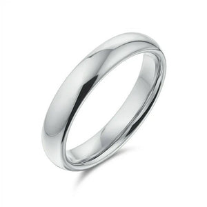 Sterling Silver Half Dome Ring, 925, size 8