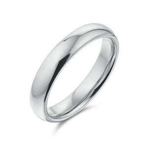 Sterling Silver Half Dome Ring, 925, size 8