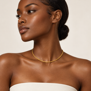 18K Yellow Gold Franco Chain Necklace