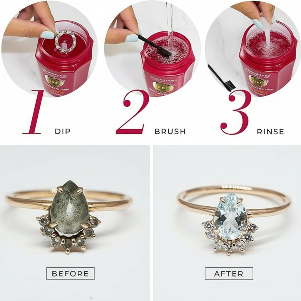Jewelry Cleaner for Gold and Diamond