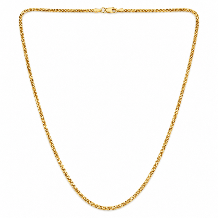 18K Yellow Gold Franco Chain Necklace