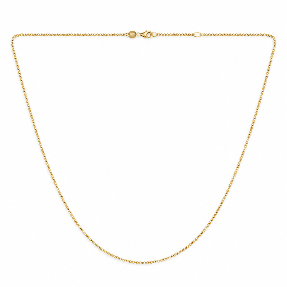 14K Yellow Gold Rolo Chain