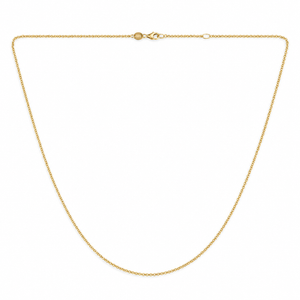 14K Yellow Gold Rolo Chain